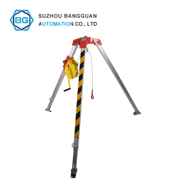 Preconditions for the smooth development of rescue tripod rescue work